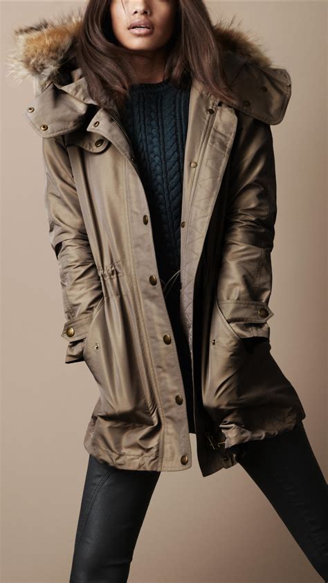 burberry brit for women jacket|burberry brit anorak jacket.